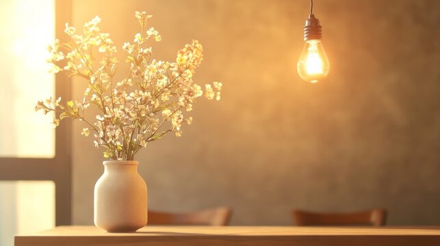 Subtle lighting on a textured backdrop warm sepia tones