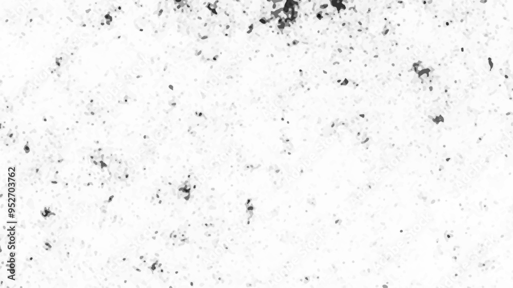 Wall mural grunge black and white pattern. monochrome particles abstract texture. background of cracks, scuffs,