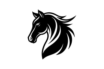 horse head vector