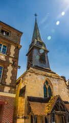 Obraz premium Honfleur is a famous village in Normandy, France