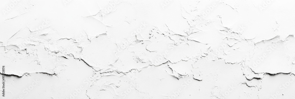 Wall mural white concrete wall texture background