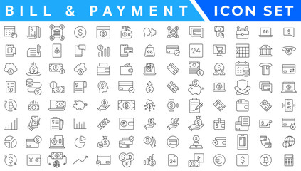 Payment icons. Pay concept icon set. Online payment. Payment options. Pay icon collection.