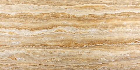Fototapeta premium Travertin stone texture with natural patterns , travertine, limestone, textured surface, porous, beige, natural