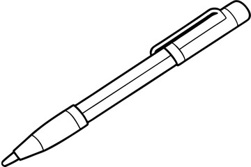 Minimalist Pen Art Vector Design