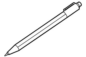 Minimalist Pen Art Vector Design