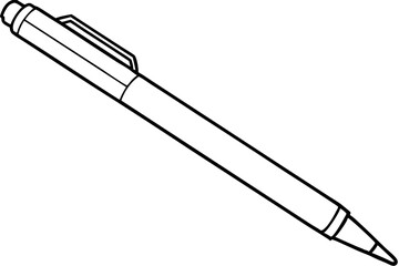 Minimalist Pen Art Vector Design