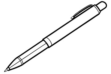 Minimalist Pen Art Vector Design