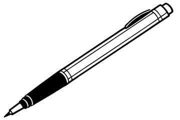 Minimalist Pen Art Vector Design