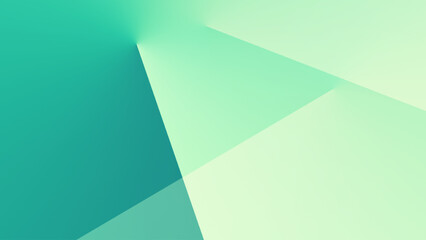 Modern geometric green abstract background © Indriyan Saputra
