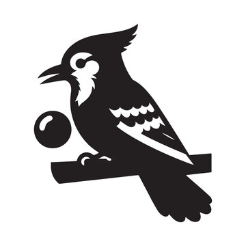 recommend clip art: Unique Blue Jay Silhouette Vectors - Perfect for Branding & Merchandise