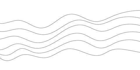 White background curved strokes wavy lines thin vector format background for desktop wallpaper