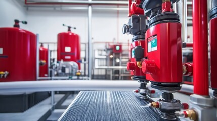 Fire controls system for industry