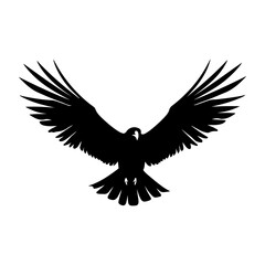 Fototapeta premium Silhouette of a Condor vector illustration