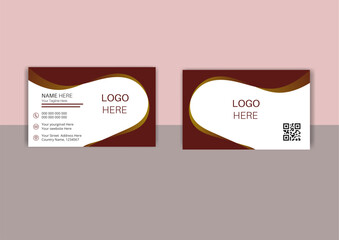Abstract Dental template for card design. Front and back view of business card or visiting card design for Dental Clinic. Pro Vector.Dental, dentist office, Business card design.Dental Clinic business