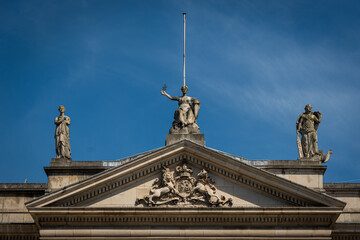 Streets and sights of Dublin, Ireland