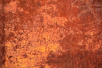 Grunge rusted metal texture, rust and oxidized metal background. Old metal iron panel