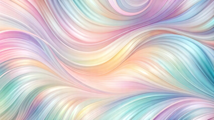 Abstract background with wavy pattern in soft pastel color.