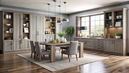 Fototapeta premium gray wood finish style