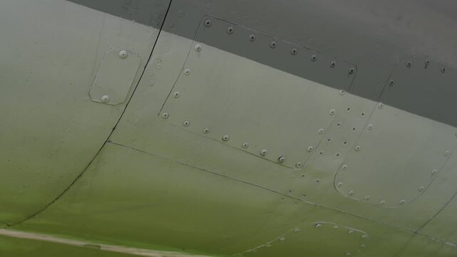 The Su-24 (Fencer) bottom of the plane