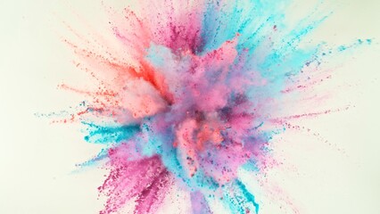 Coloured Powder Explosions, Holi Smoke Colours.