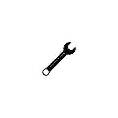 wrench isolated on white