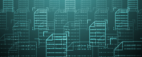 Illuminated data streams in a holographic folgers technology matrix