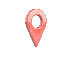 Red location pin.