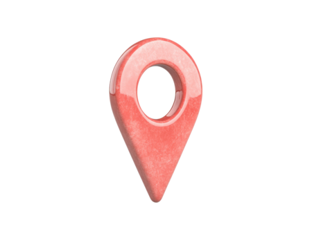 Red location pin.