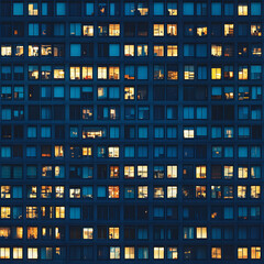 seamless glass facade building night texture tile modern skyscraper urban city cloud light dark windows for surface mapping architecture game design 2d flat	