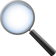 Magnifying glass icon. Search symbol. Zoom focus