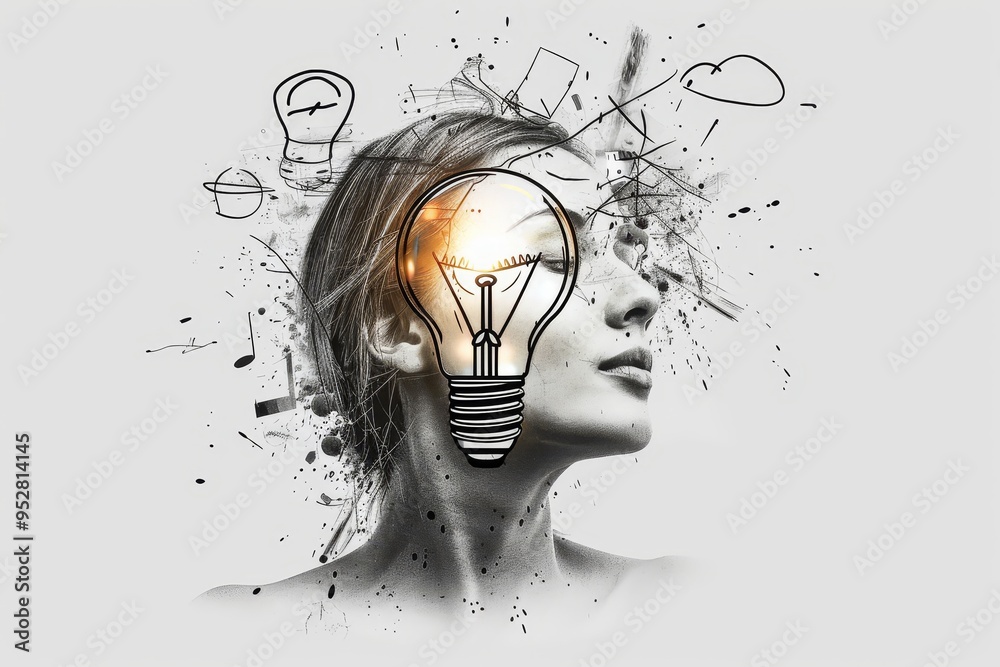 Poster Generating ideas through brainstorming sessions