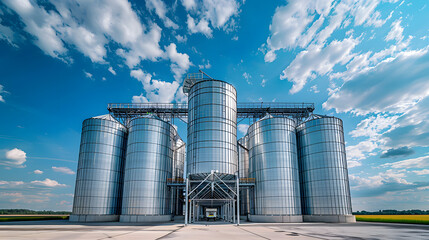 Large Grain Silos for Storage &ndash; Essential Infrastructure for Agriculture and Grain Management