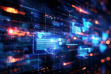 Seamless communication is enabled by virtual chat interfaces