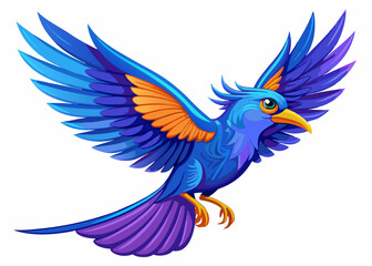 Obraz premium blue and yellow macaw isolated