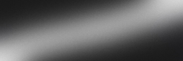 black and white gradient background with noise texture, monochrome gradient