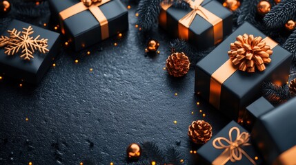 black friday sales, exciting new items showcased on a black friday banner with huge discounts and limited-time offers