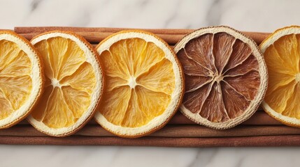 craft your own holiday garland with dried citrus slices and cinnamon sticks for a festive touch in your home add natural elements to your christmas decor