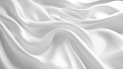 Naklejka premium Abstract White Satin Fabric Texture