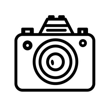 recommend clip art: a black and white camera