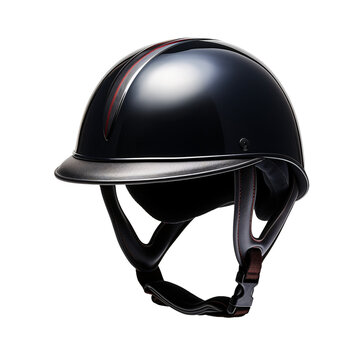 recommend clip art: a black helmet with a red stripe