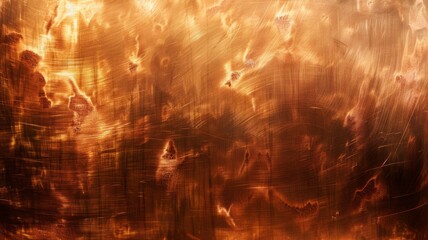 Metal old grunge copper bronze rusty texture, gold background effect wallpaper. Grunge metallic tile design, rustic marble stone texture, oxidation on iron plate.