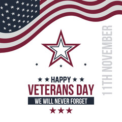 Veterans Day Tribute to Our Heroes, VeteransDay social media Design