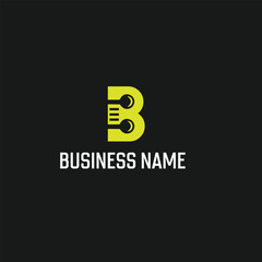 Sleek and professional logo with a minimalist design, incorporating a monogram 
and clean lines. Perfect for corporate businesses, financial services, technology, healthcare, fashion or consulting fir