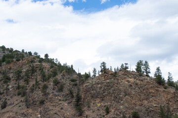 Mountainsides Colorado Rocky Mountains