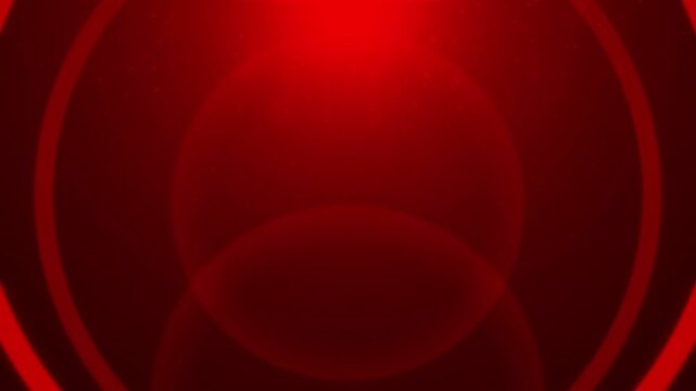 Red overlay with abstract geometric circles effect. Transparent 4K Alpha Channel. Seamless loop. Perfect for modern backgrounds, web design, or digital art projects.