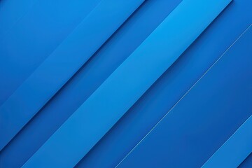 Obraz premium Blue Background with Diagonal Lines and Gradient, Simple Geometric Design for Presentation, Web Banner, and Motion Graphics, Vector Illustration with Copy Space and Clean, Flat Design