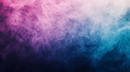 Obraz premium Swirling colorful smoke on dark background, creating mesmerizing abstract visuals with vibrant hues
