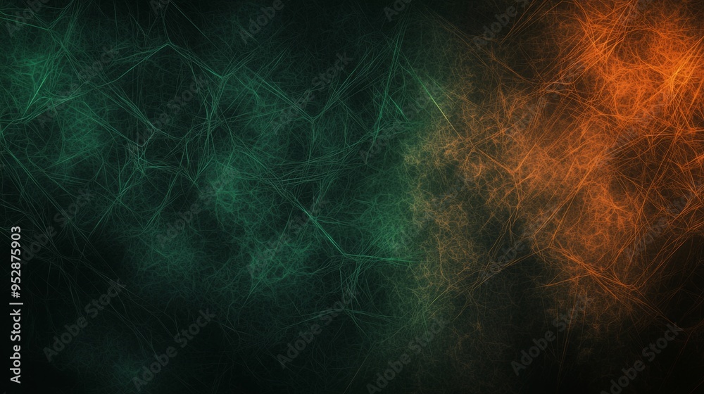 Poster complex network of connections creating a dynamic and vibrant background with copy space. ideal for 