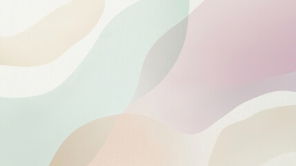 Elegant pastel background with wavy shapes flowing gently. Evoking peace and tranquility. Perfect for feminine designs like beauty. Spa. Or wellness. Ideal for cards. Invitations. Flyers. And more