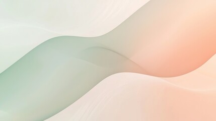 Obraz premium Abstract background with smooth lines in pastel colors, creating a sense of movement and fluidity. This image would be perfect for a website background or a presentation
